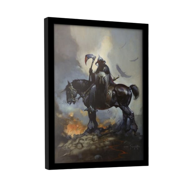 Frazetta Death Dealer kehystetty juliste