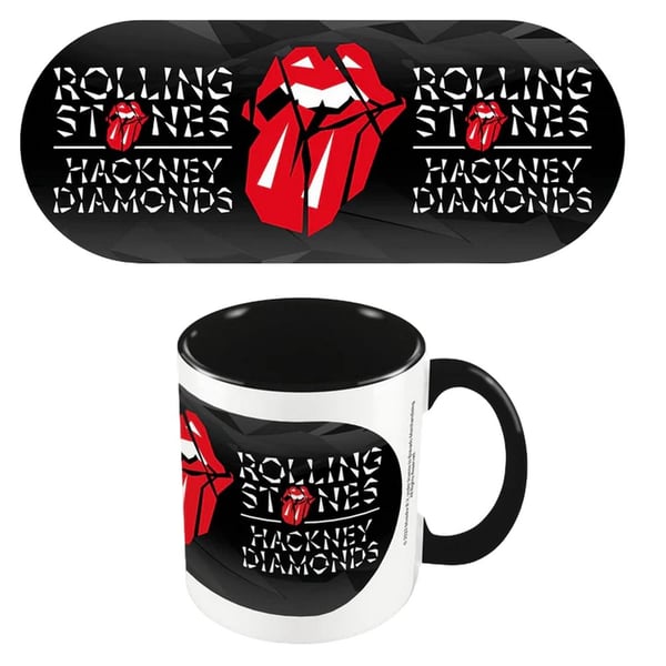 The Rolling Stones Black Diamond Inner Two Tone Mug