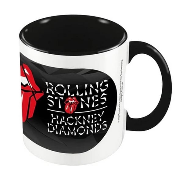 The Rolling Stones Black Diamond Inner Two Tone Mug