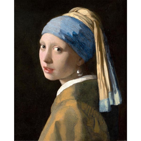 Johannes Vermeer Girl With  A Pearl Earring Print