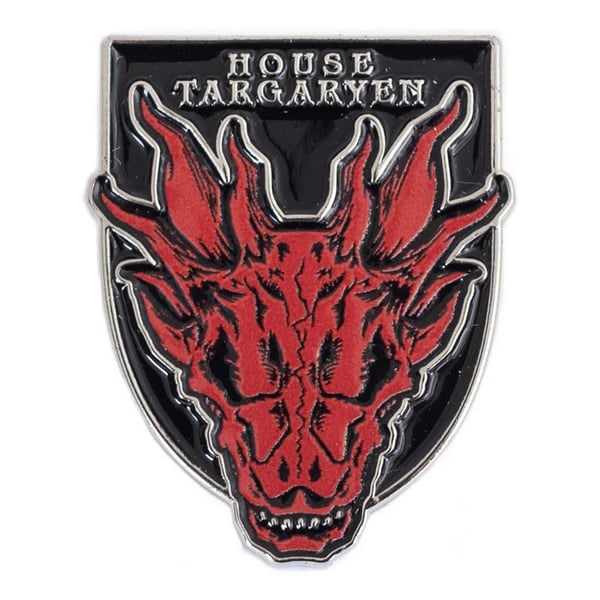 Game Of Thrones: House Of The Dragon Dragon Enamel Badge Game Of Thrones: House Of The Dragon Dragon Enamel Badge