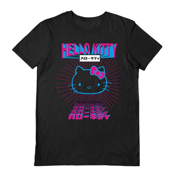 Hello Kitty Unisex Vuxen Sanrio Tokyo T-shirt
