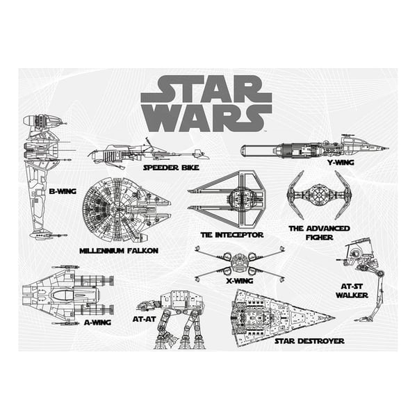 Star Wars Transport Collector Framed Poster