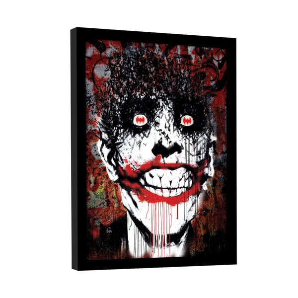 Batman Joker Smile Kehystetty juliste