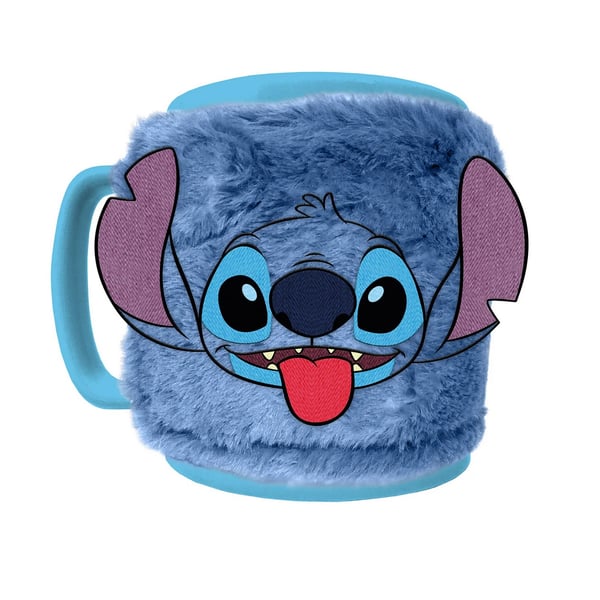 Lilo & Stitch Stitch Face Fluffy 440ml Mug