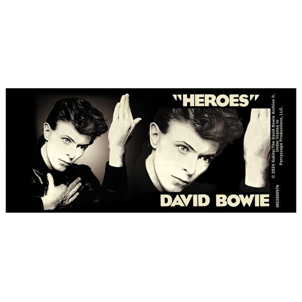 David Bowie Heroes Mugg