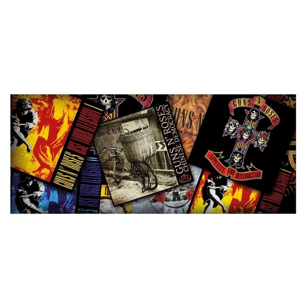 Guns N Roses Albums Collage Inner Two Tone Mug