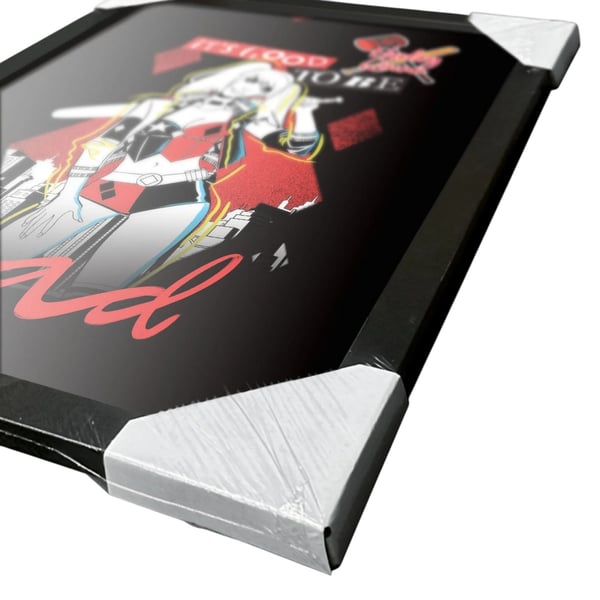 Batman Harley Quinn Bad Framed Poster