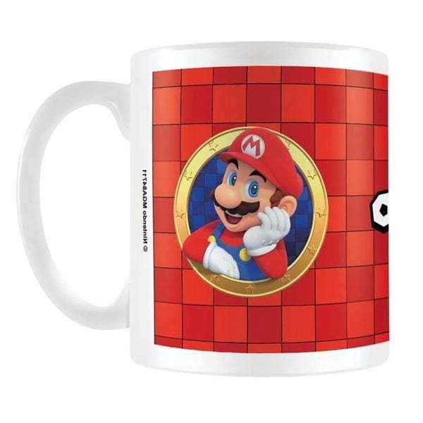 Super Mario Porträtt Mario Mugg