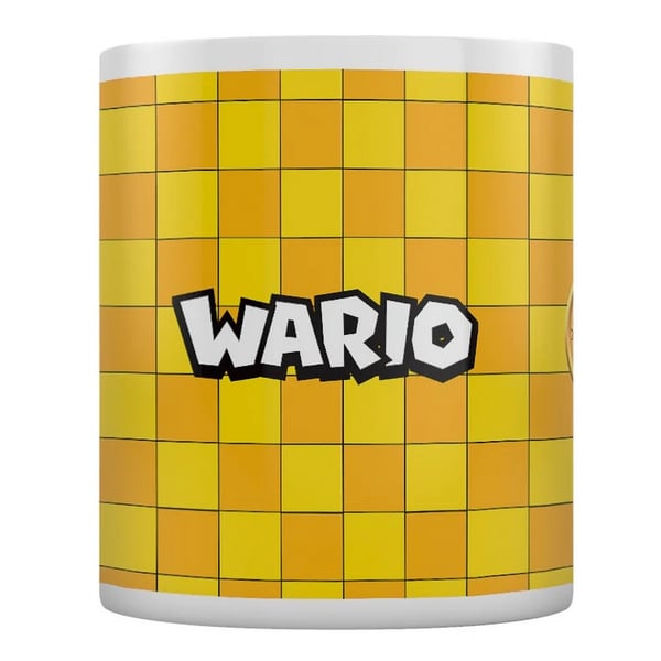 Super Mario Porträtt Wario Mugg