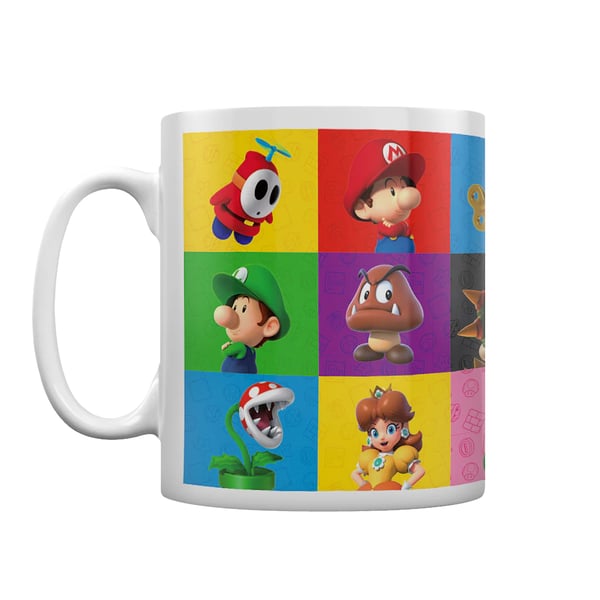 Super Mario 3D Vänner och Fiender Mugg