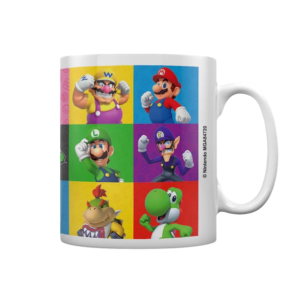 Super Mario 3D Vänner och Fiender Mugg
