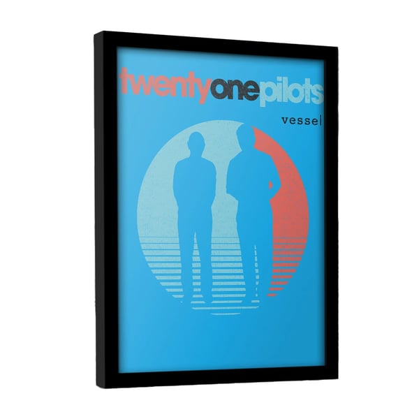 Twenty One Pilots Vessel kehystetty juliste