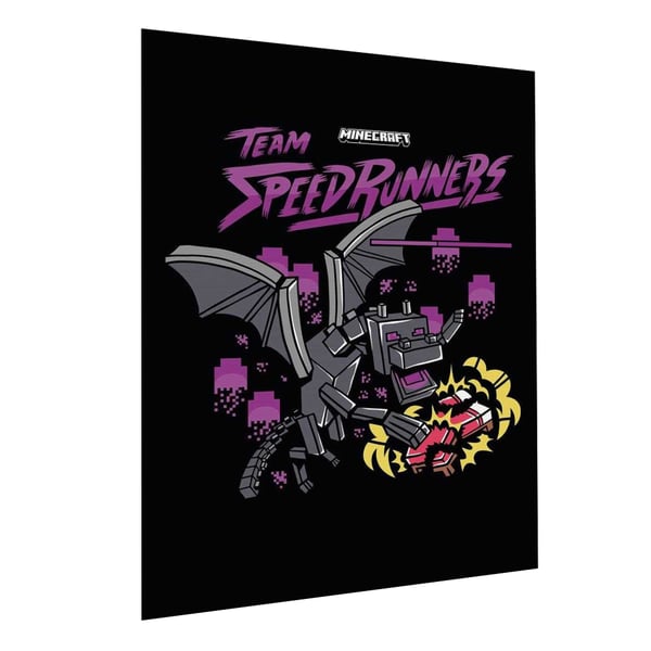 Minecraft Team Speedrunners Canvas Print