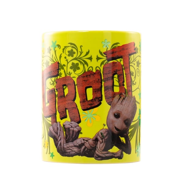 Guardians Of The Galaxy Face Groot Fuzzy Mug