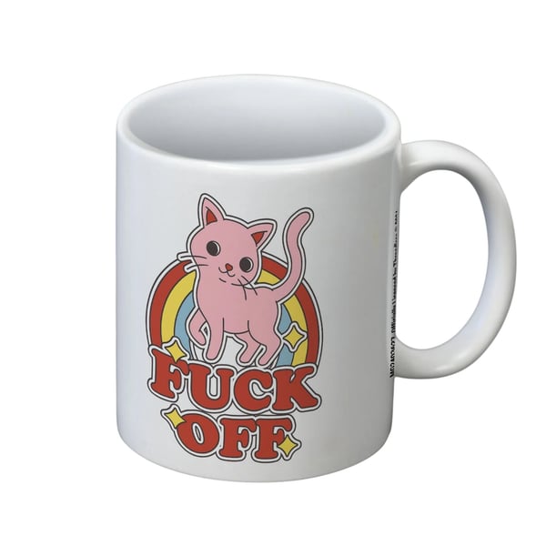 Threadless Fuck Off Mugg