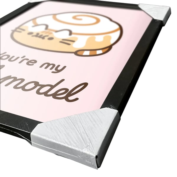 Pusheen You're My Role Model Framed Poster