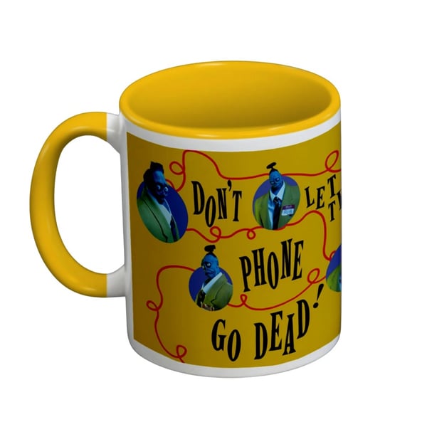 Beetlejuice Don´t Let The Phone Go Dead Mug