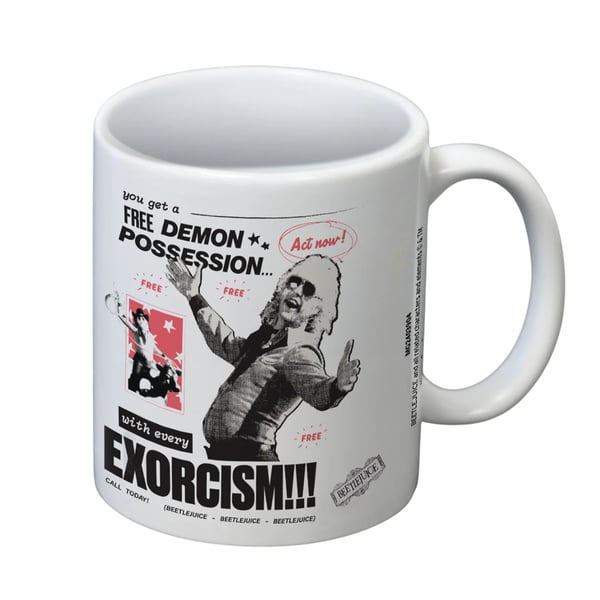 Beetlejuice Exorcism Mugg
