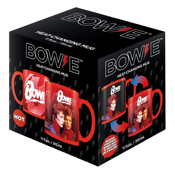 David Bowie Bolt lämpöä vaihtava muki