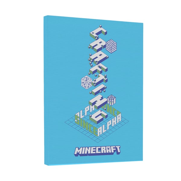 Minecraft Alpha Canvastryck