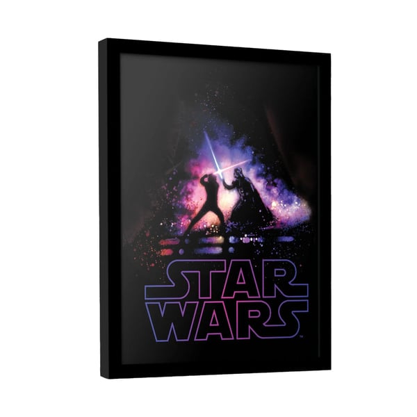 Star Wars: The Empire Strikes Back Back Scene Framed Poster