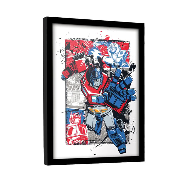 Transformers Optimus Prime kehystetty juliste