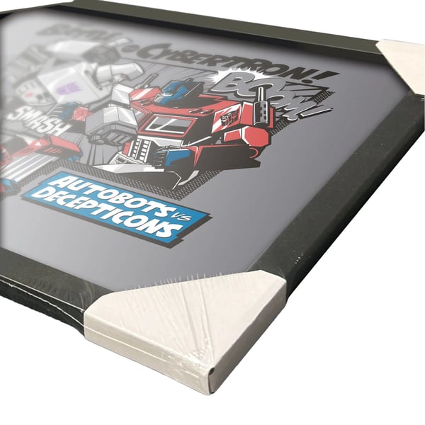 Transformers Cybertron Inramad Affisch