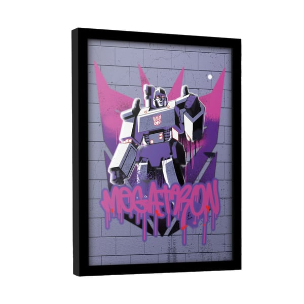 Transformers Graffiti Megatron Kehystetty juliste