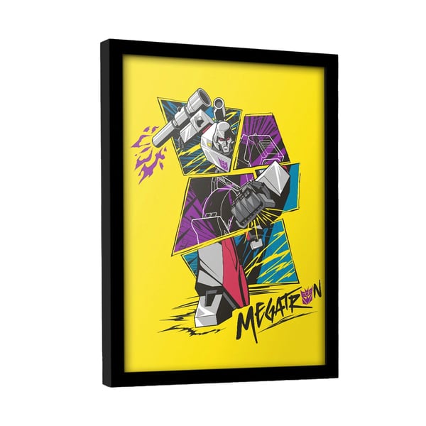 Transformers Megatron Inramad Affisch