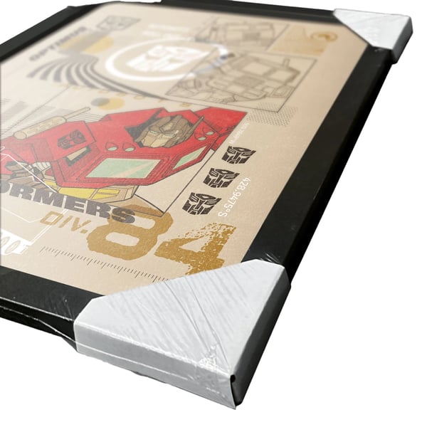 Transformers Autobot Roll Out kehystetty juliste