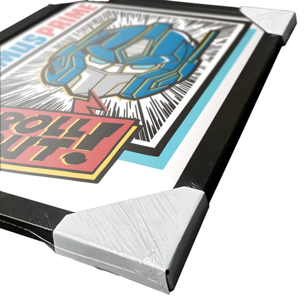 Transformers Roll Out Optimus Prime Framed Poster