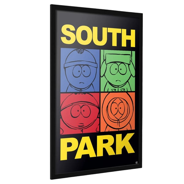 South Park Färgblockaffisch