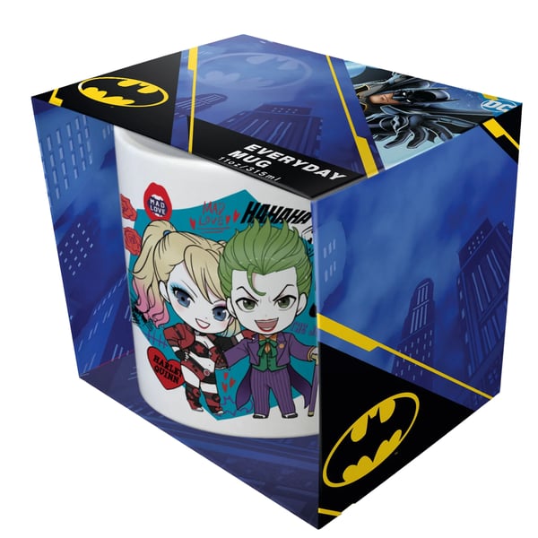 Batman Harley Quinn And The Joker Mug