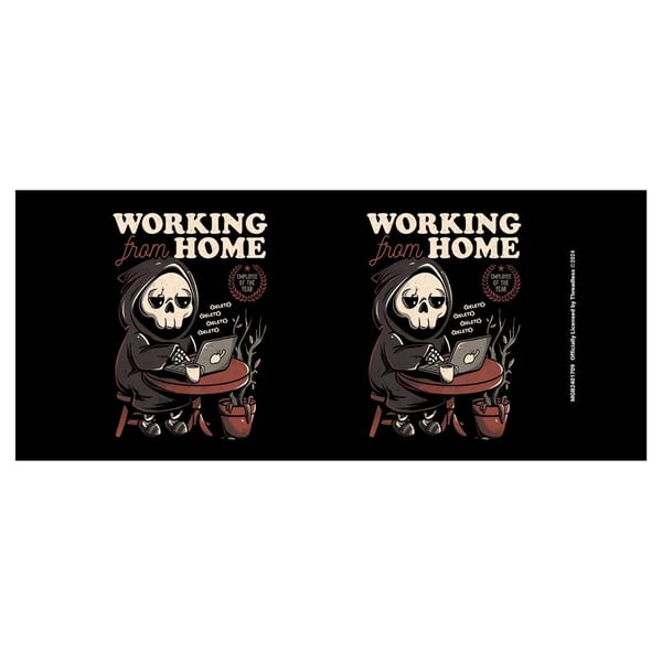 Threadless Working From Home Reaper Mugg