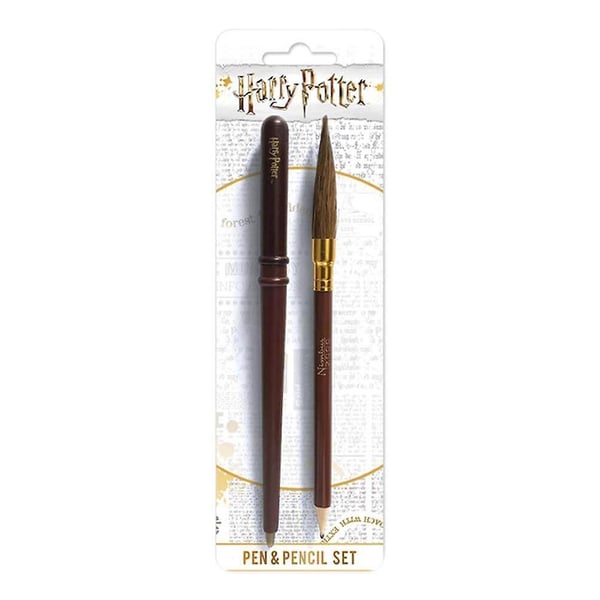 Harry Potter Pengesæt med stav og kost (pakke med 2 stk.)