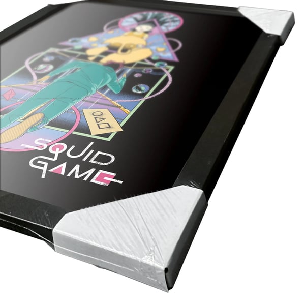 Squid Game 2 Juokseva Kehystetty Juliste