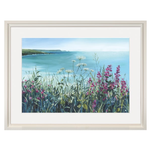 Claire Henley Coastal Walk June Canvas Print