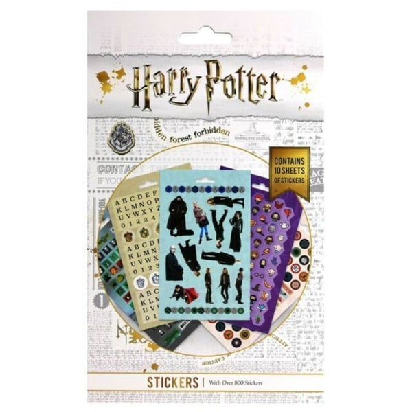 Harry Potter Klistermærkesæt (pakke med 800)