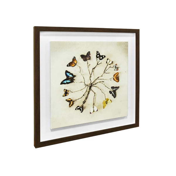 Ian Winstanley Butterfly Harmony puukehystetty laatta