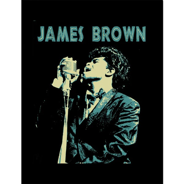 James Brown Sing kehystetty juliste