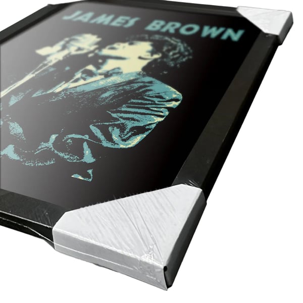 James Brown Sing kehystetty juliste