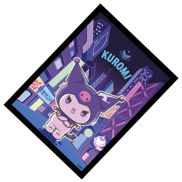 Kuromi Ambition Inramad Affisch