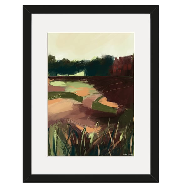 Luana Asiata Osea Island River Blackwater Framed Print Set  (Pack of 2)