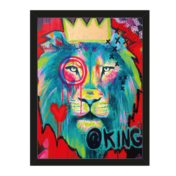 Jessi Dahlquist @King / @Queen Framed Print Set  (Pack of 2)