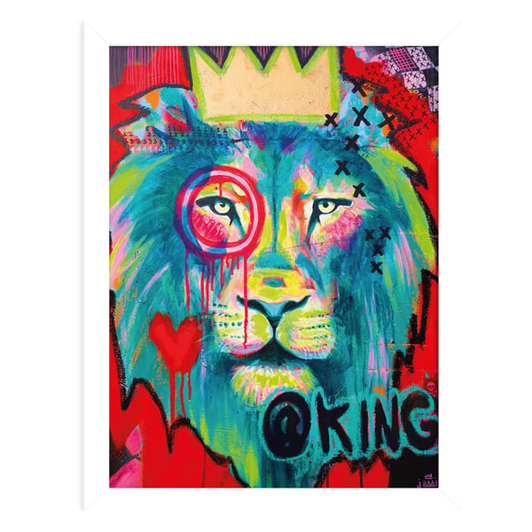 Jessi Dahlquist @King / @Queen Framed Print Set  (Pack of 2)
