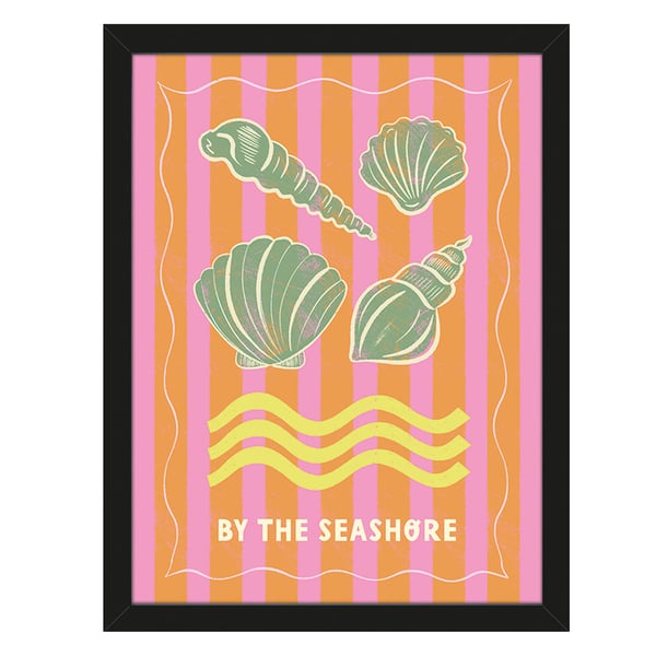 Melissa Donne Le Corail/By The Seashore Framed Print Set  (Pack of 2)