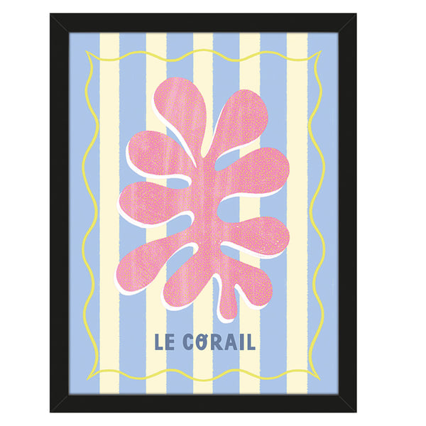 Melissa Donne Le Corail/By The Seashore Framed Print Set  (Pack of 2)