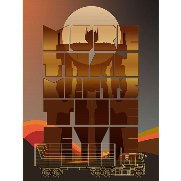 Transformers More Than Meets The Eye Canvas Print