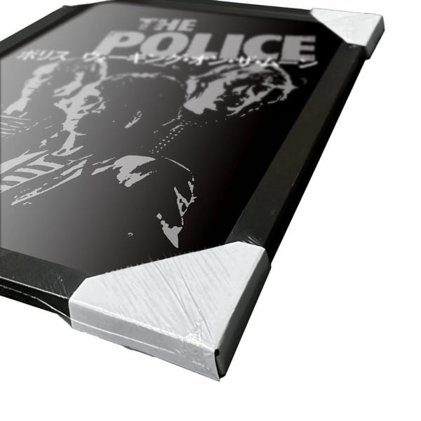 The Police Japanese Photo Framed Poster